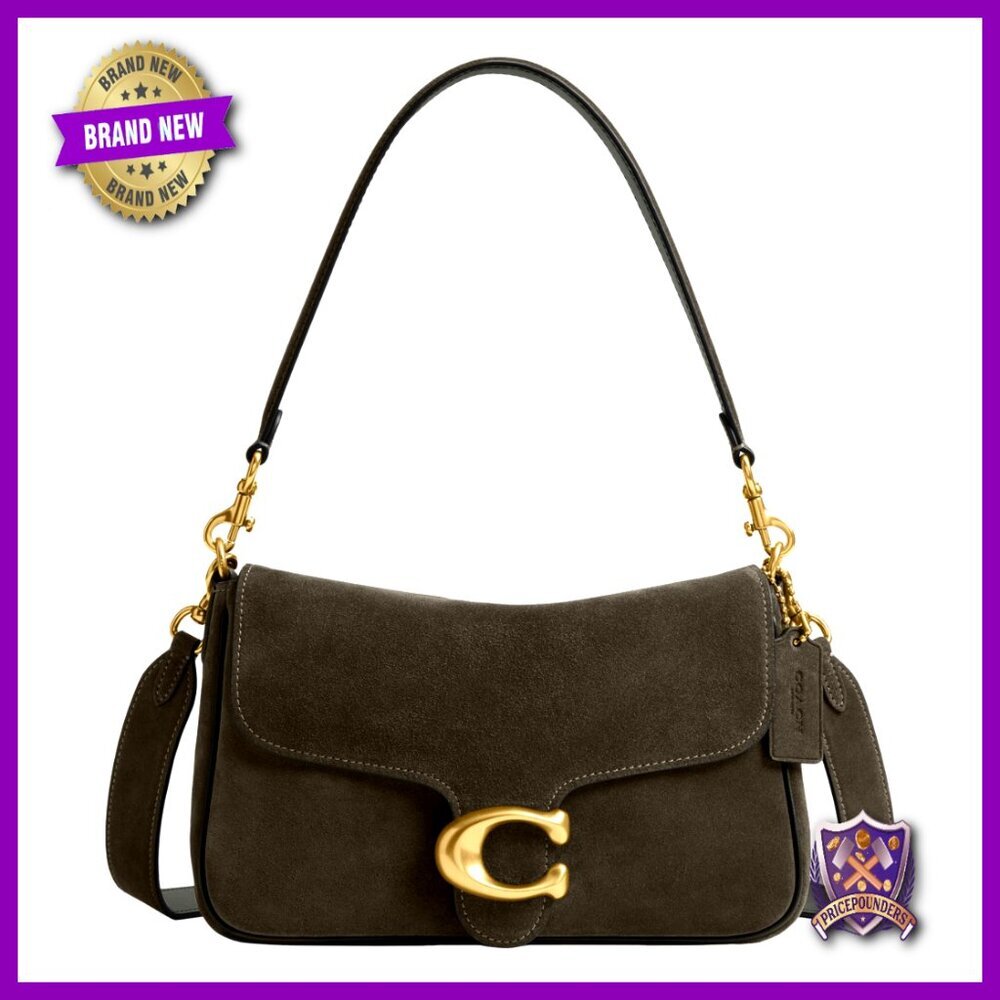 Soft Leather Shoulder Bag Suede Vintage Retro Chic Crossbody Zip Pockets